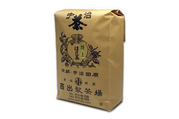 宇治茶専門店の「特上ほうじ茶」500ｇ袋入　京都和束と滋賀朝宮の純煎茶の一番茶葉